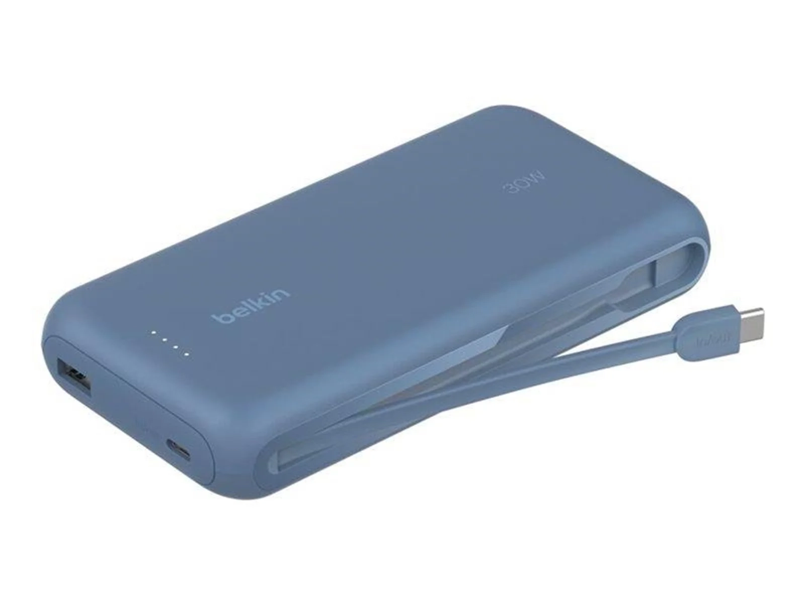 (30W) 20000mAh BoostCharge Powerbank USB C / USB A Ladegerät inkl. USB C Ladekabel Power Delivery (BPB024HQBL) - Blau
