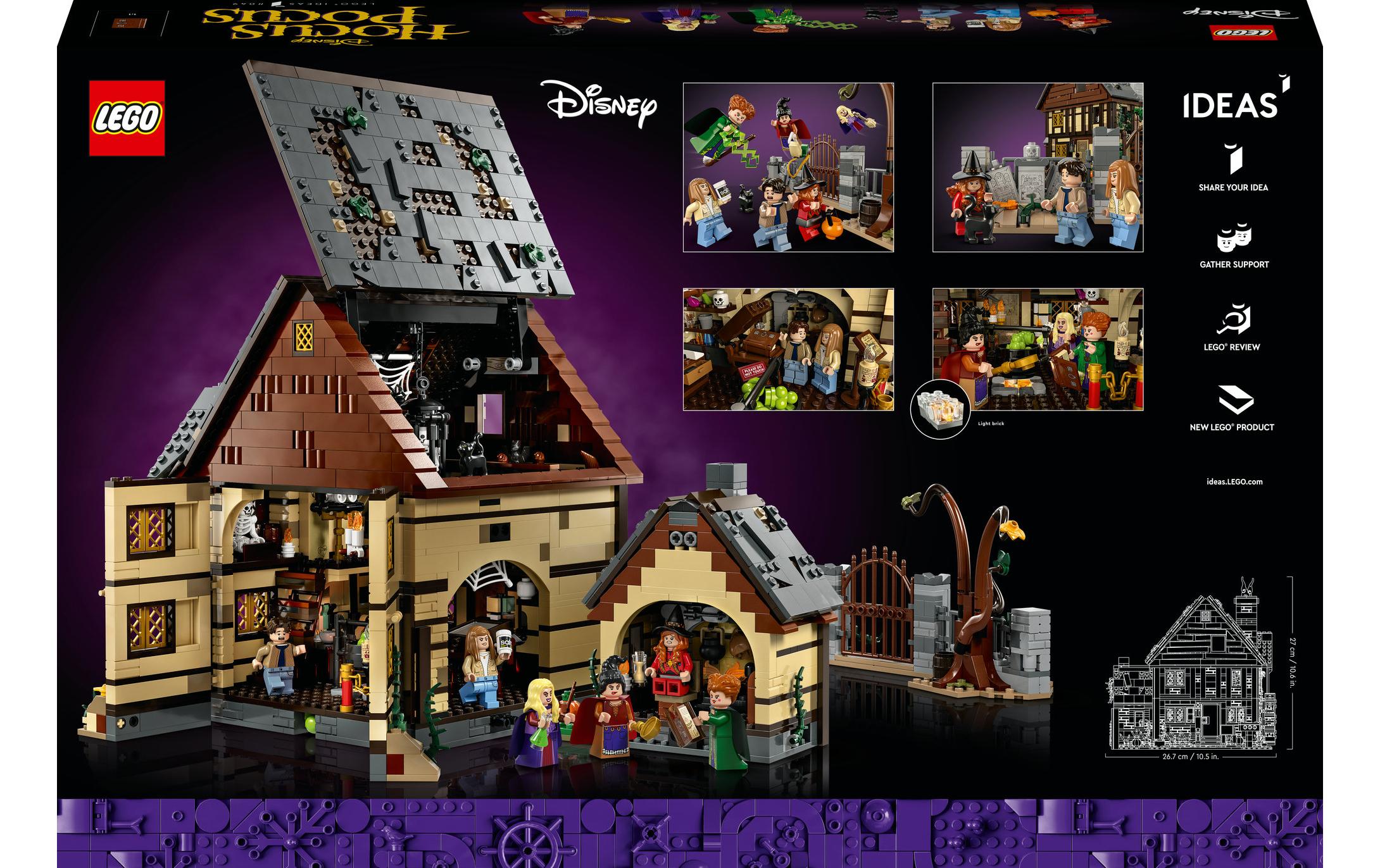 Ideas Disney Hocus Pocus 21341<br>Hommage an einen Halloween-Klassiker