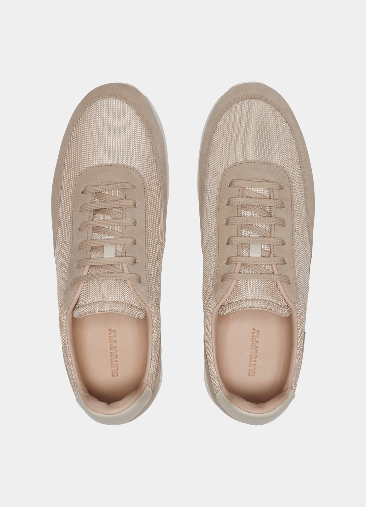 Sneakers Runner marron clair