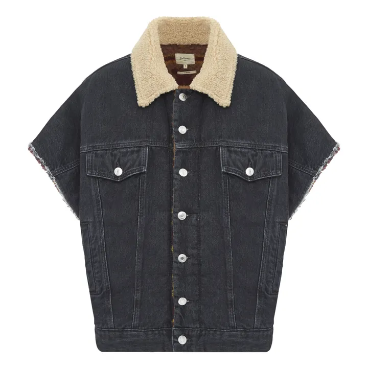 Bellerose Veste Ponca Coton Bio - Collection Femme | Used Black
