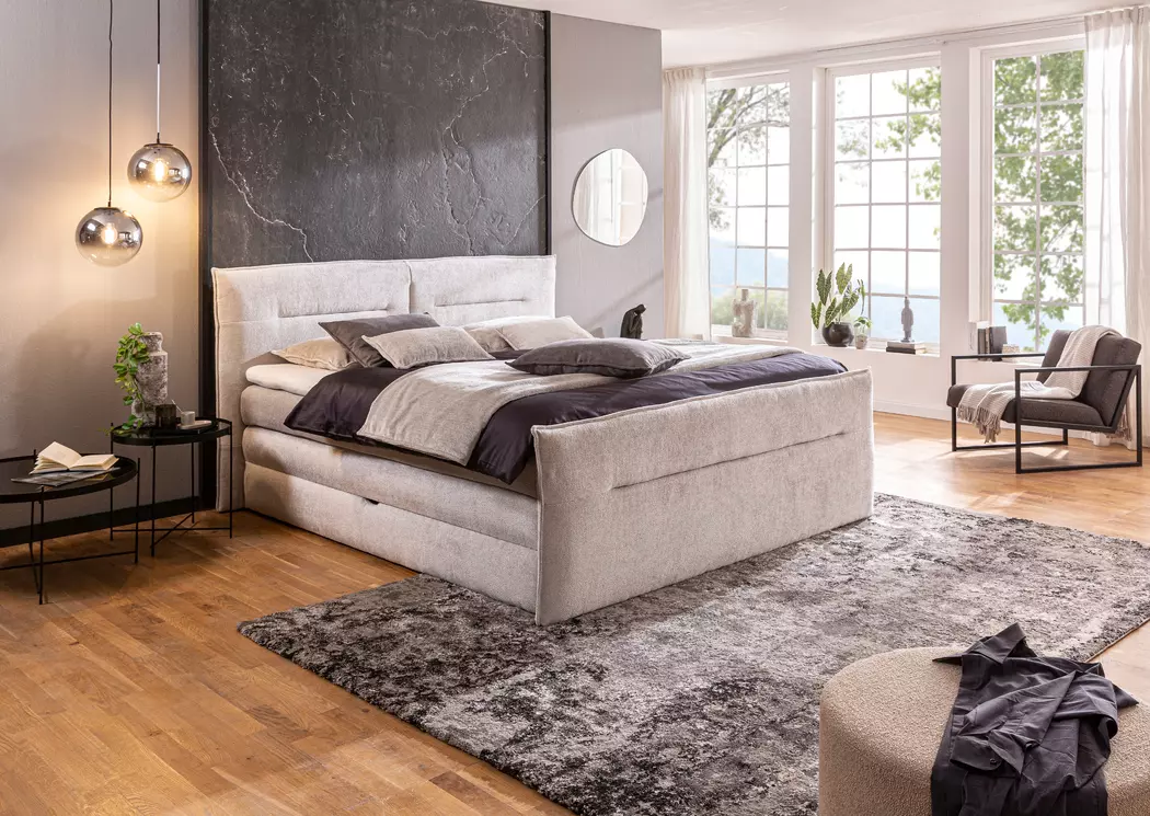 Boxspringbett Elma 140 x 200 cm