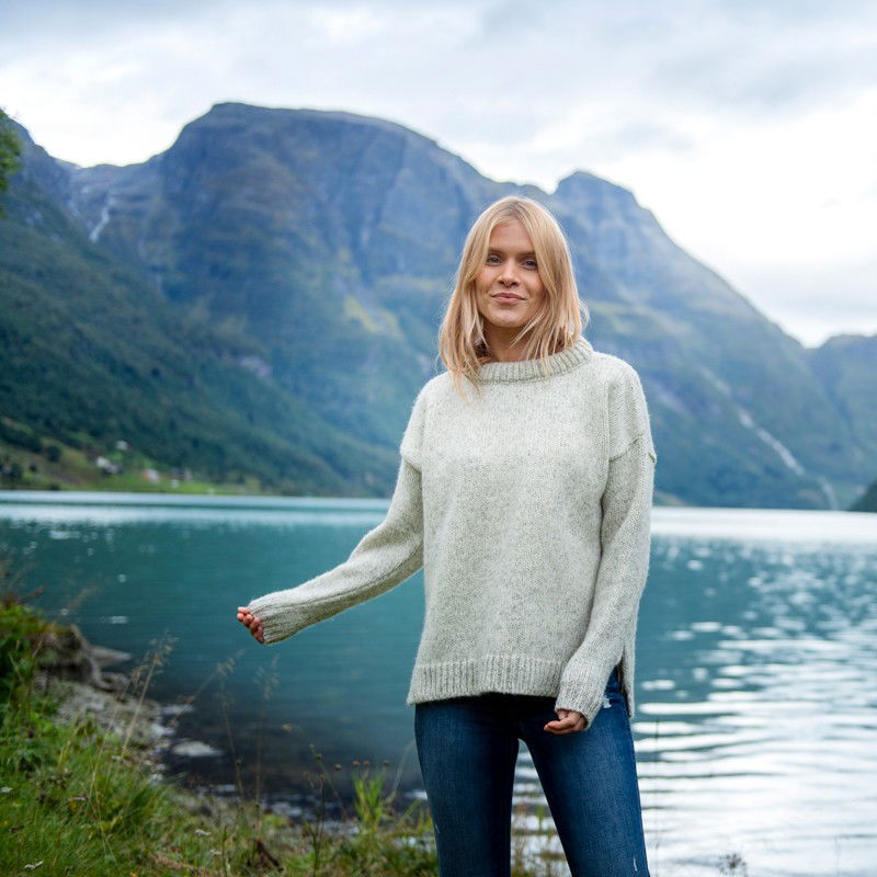 Devold Nansen Split Seam Sweater, dame - Spejder Sport