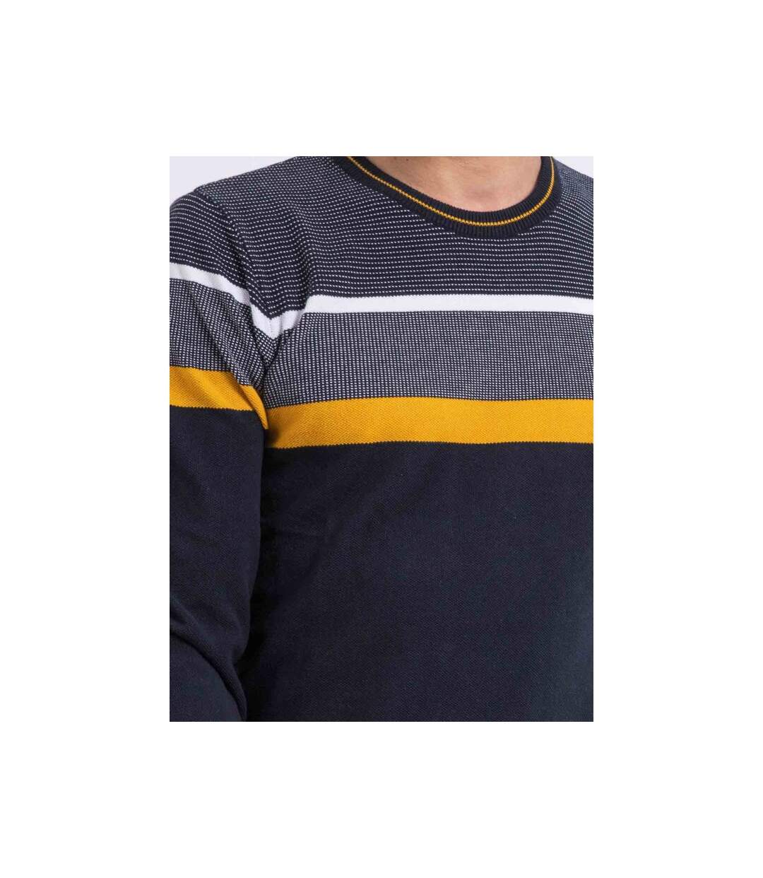 Pull fin col rond coton ARLO