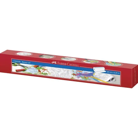 Faber-Castell Malrolle mit Dschungel und Unterwasserwelt