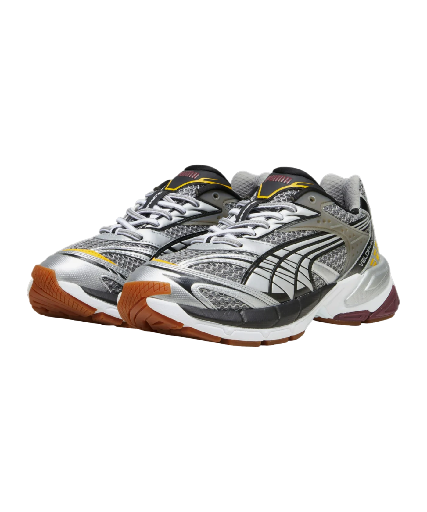 PUMA Velophasis Phased Grau Schwarz Weiss