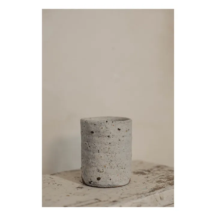 Labogie Bougie La Roca Figue Sauvage - 240 g | Gris chiné