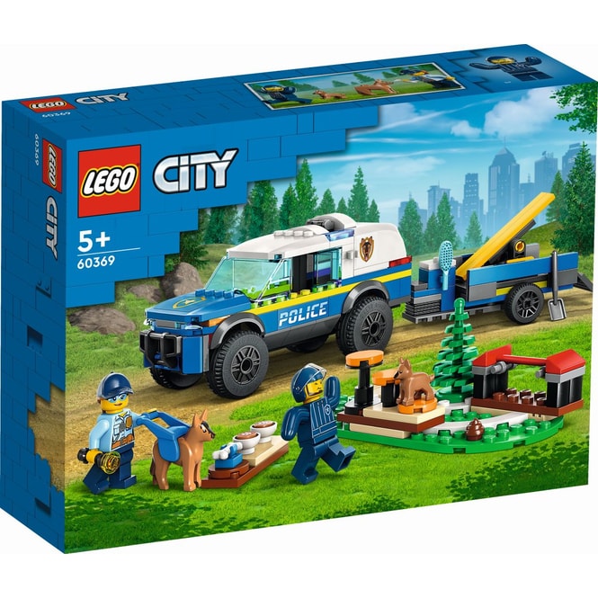 LEGO® City Police 60369 - Mobiles Polizeihunde-Training