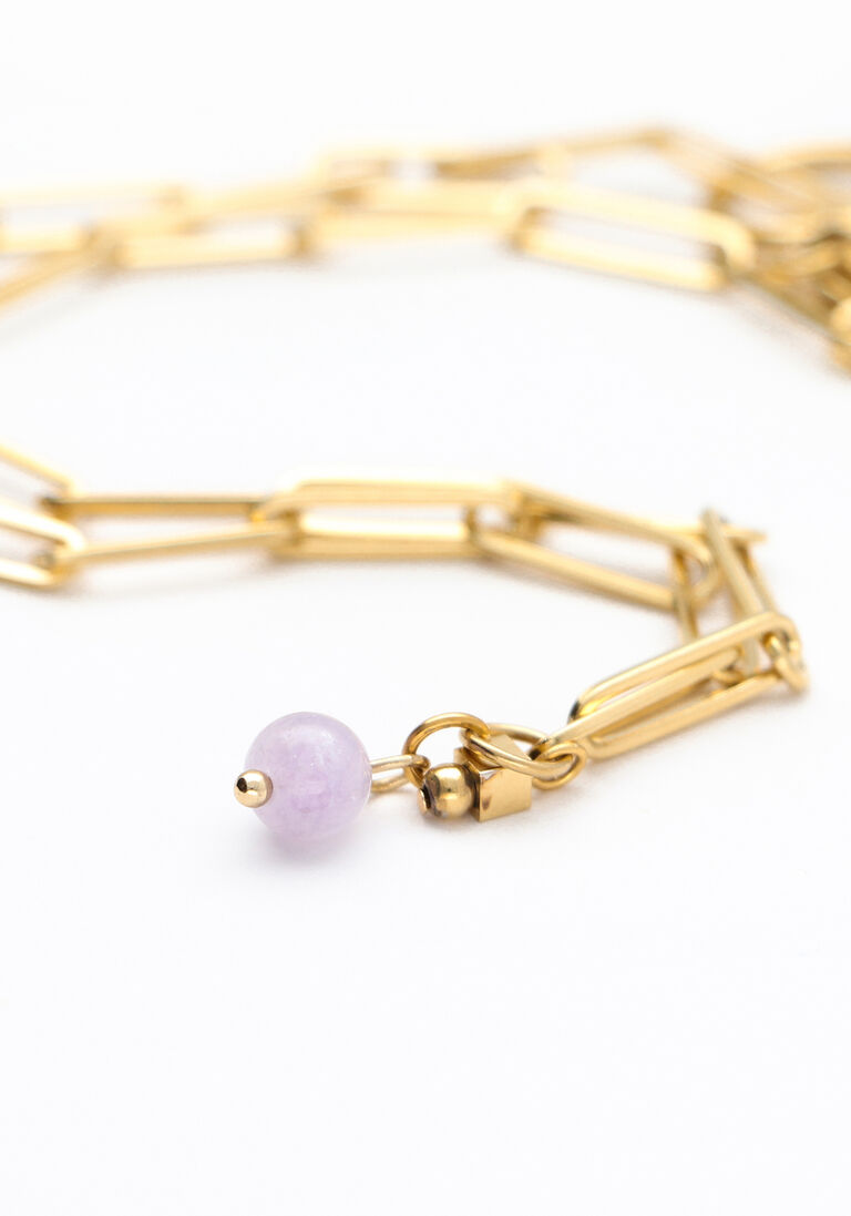 NOTRE-V gouden notre-v ketting omss22-016
