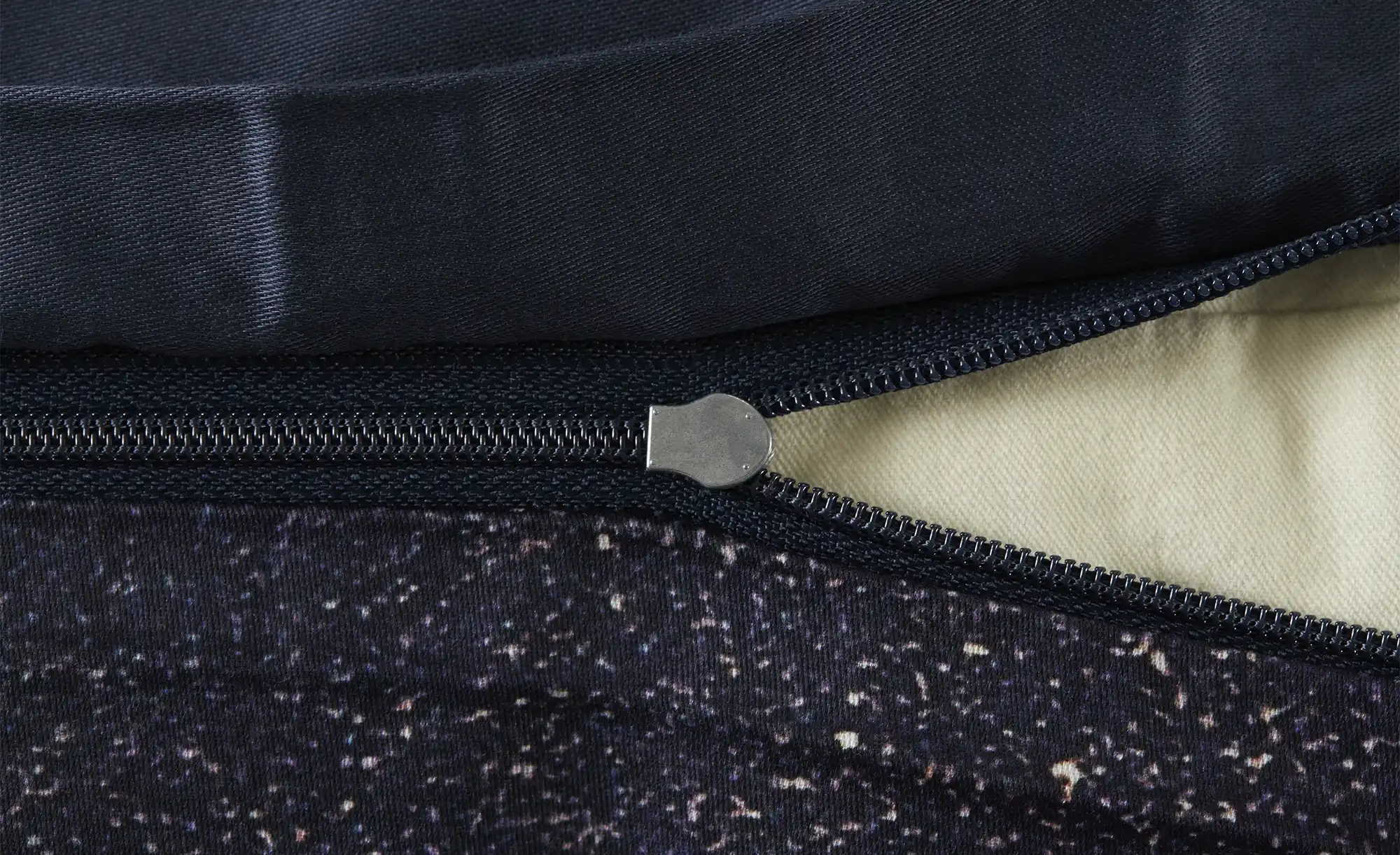 indigo Mako-Satin Bettwäsche Midnight