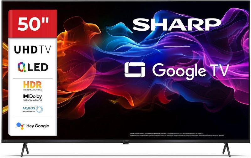 Sharp - Aquos 50HP5265 - QLED-tv - 50 inch - 4K UHD - Google TV