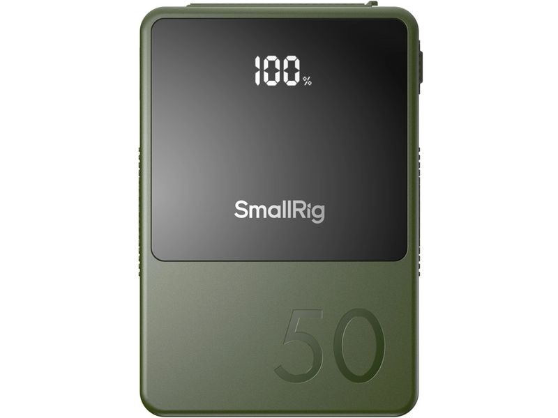 Smallrig VB50 Mini V-Mount-Batterie Grün Kompakter und leichter V-Mount-Akku