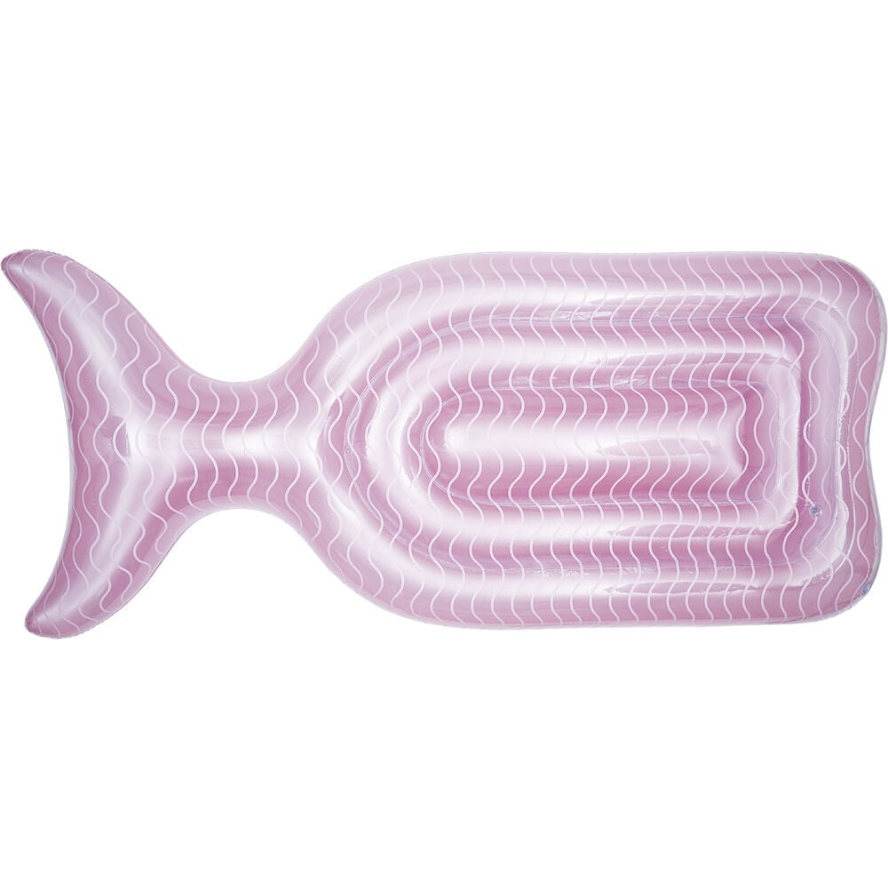 Matelas gonflable sirène rose