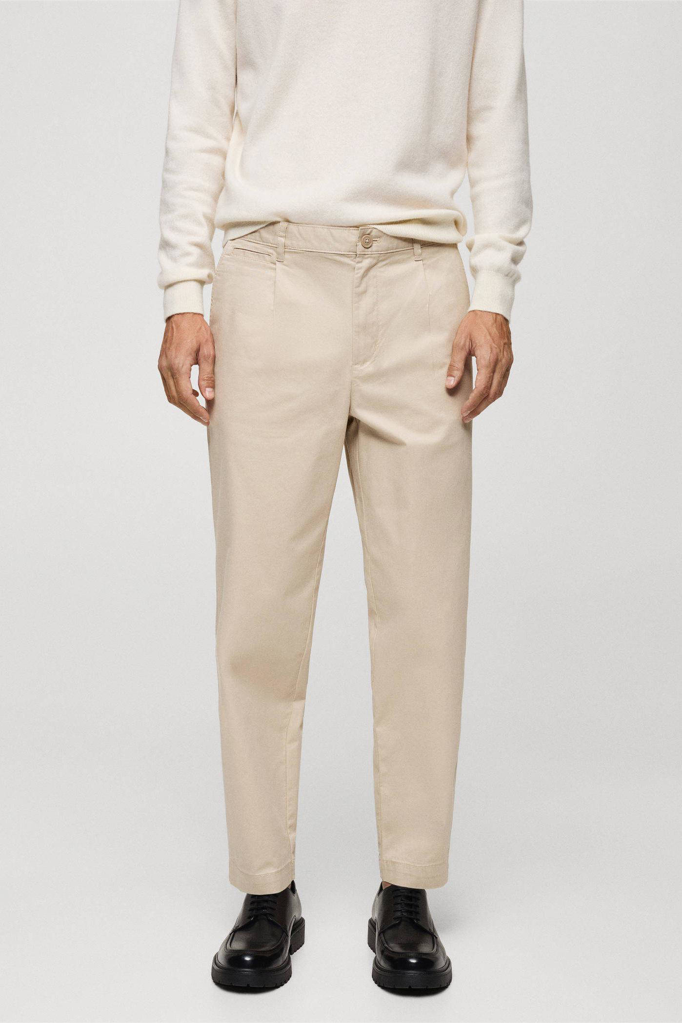 Mango Man regular fit chino beige