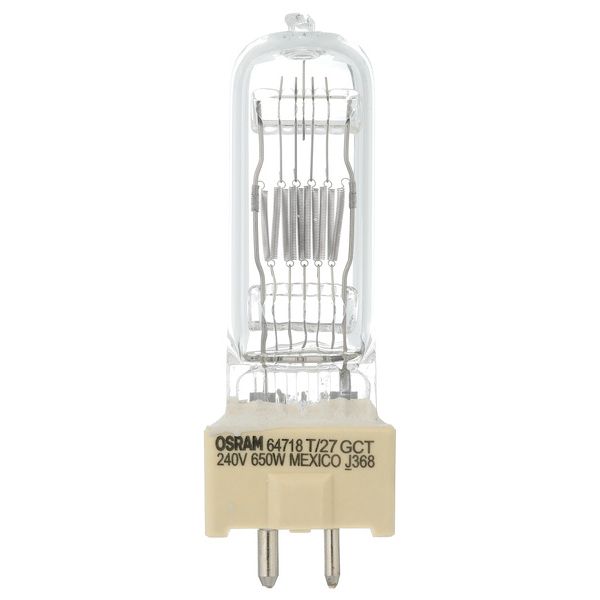Osram T27 64718 GCT 650W 240V GY9.5