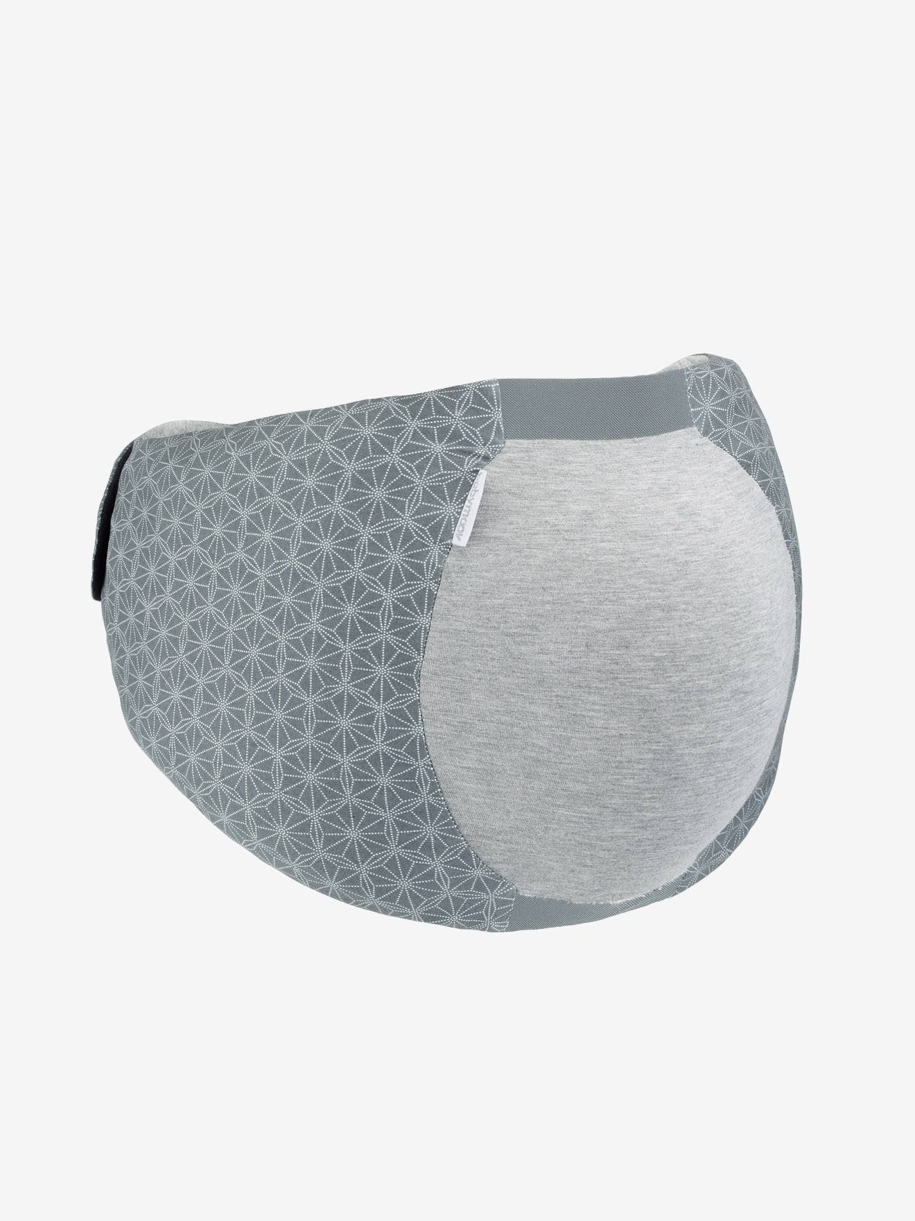 Cinta de descanso para gestantes BABYMOOV Dream Belt, estampa cinza.