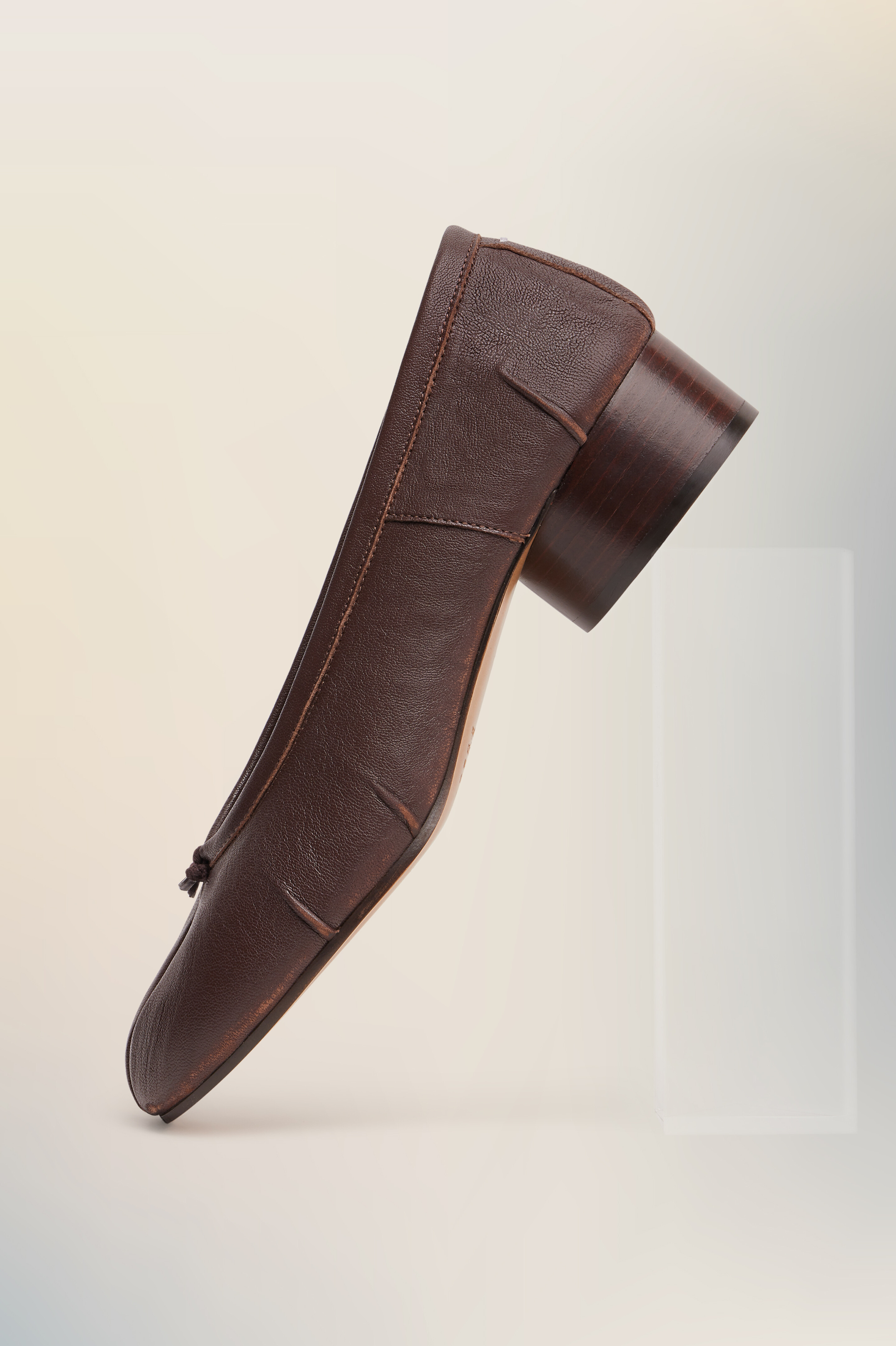 Nouvelles ballerines Tabi marron - femme Marron