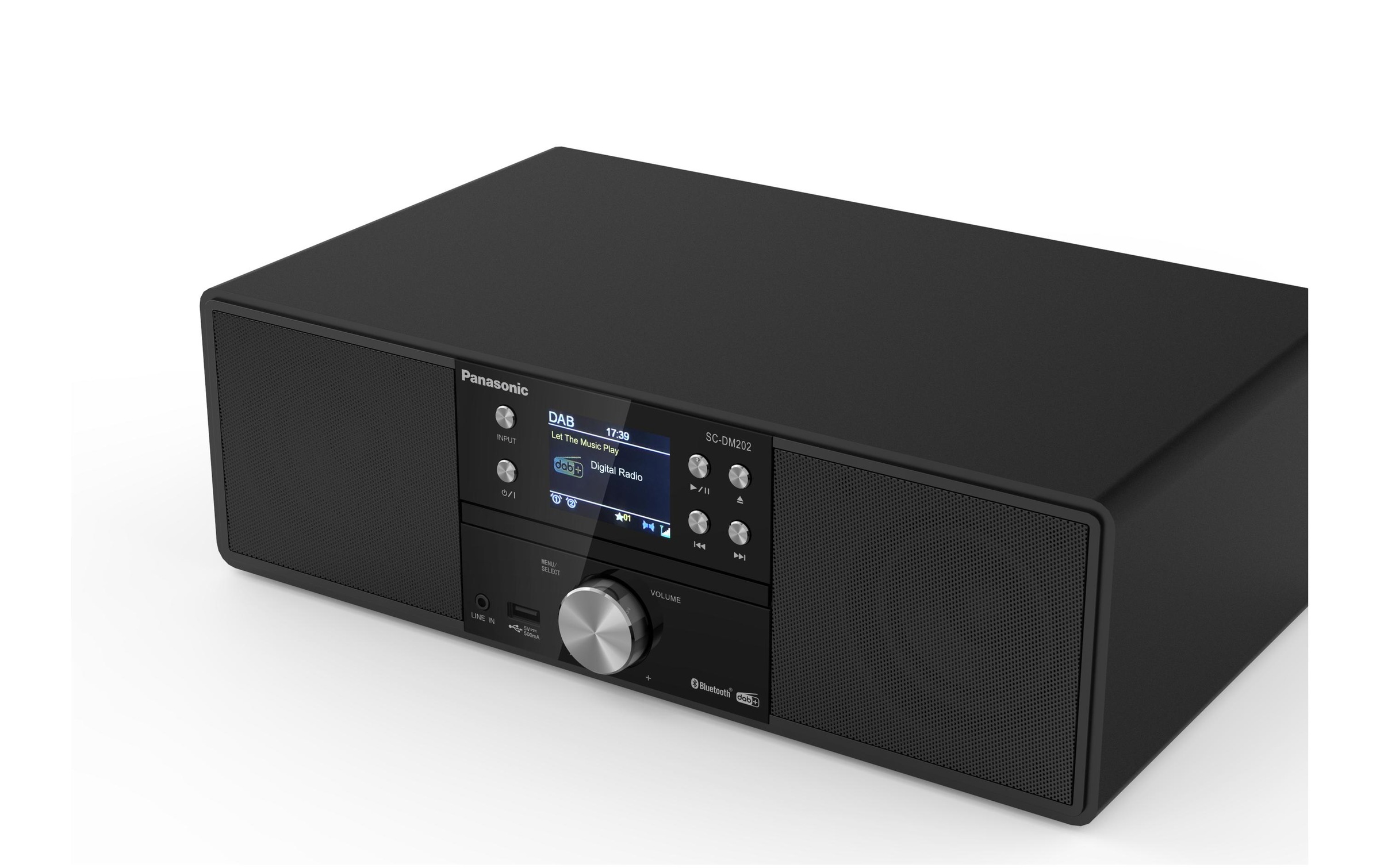 Panasonic Microanlage »Anlage SC-DM20« (Bluetooth Digitalradio (DAB+) | FM-Tuner 24 W)