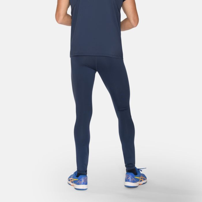 Zebdia Herre Lange tights Baselayer Leggings Blå