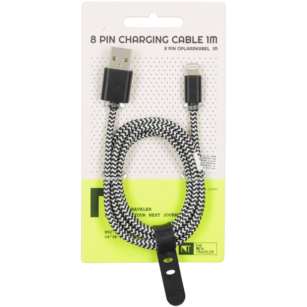 Oplaadkabel 8-pin 1 meter