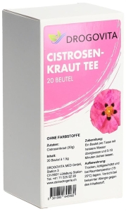 Drogovita Cistrosen Tee Beutel, 20 Stück