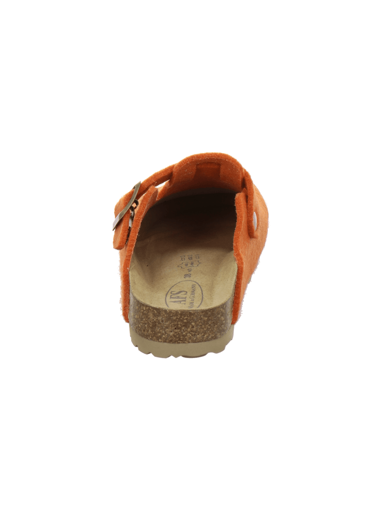 Filz Hausschuhe Damen orange