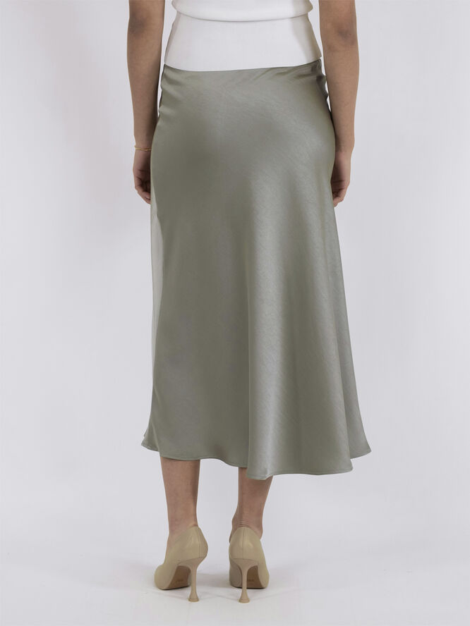 Neo Noir Bovary Skirt Smoke green