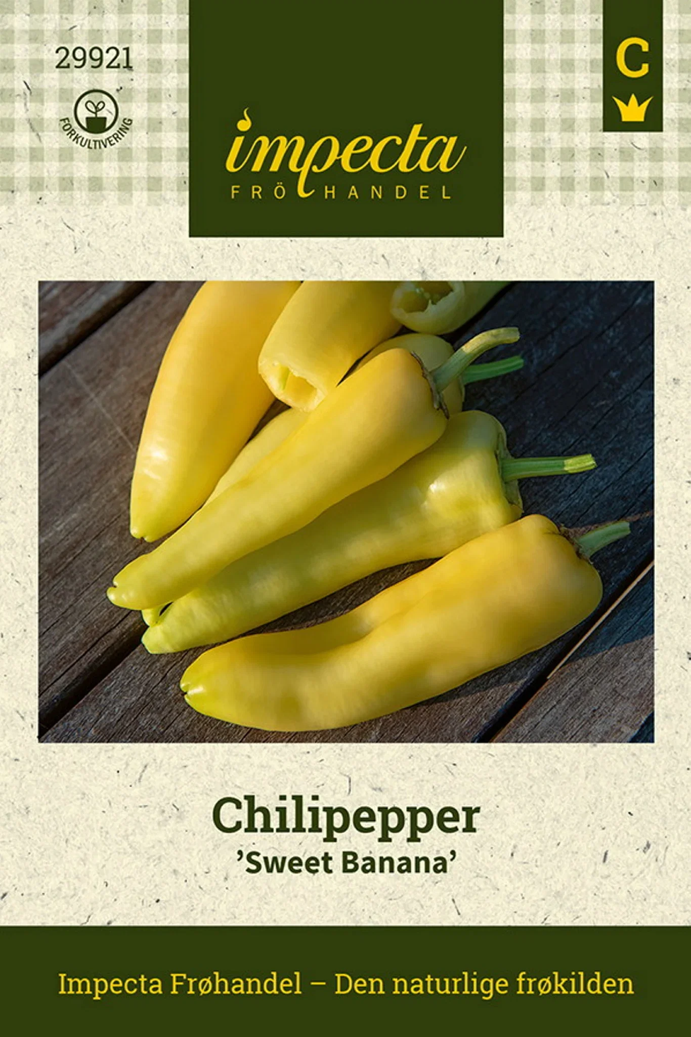 Capsicum annuum 'Sweet Banana' Chilipepper 'Sweet Banana'