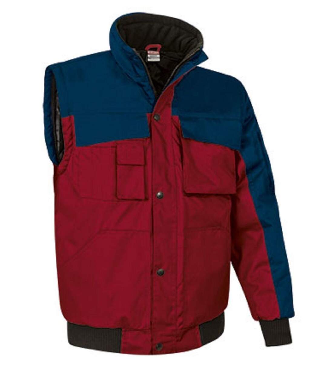 Parka - Homme - REF SCOOT - rouge et marine