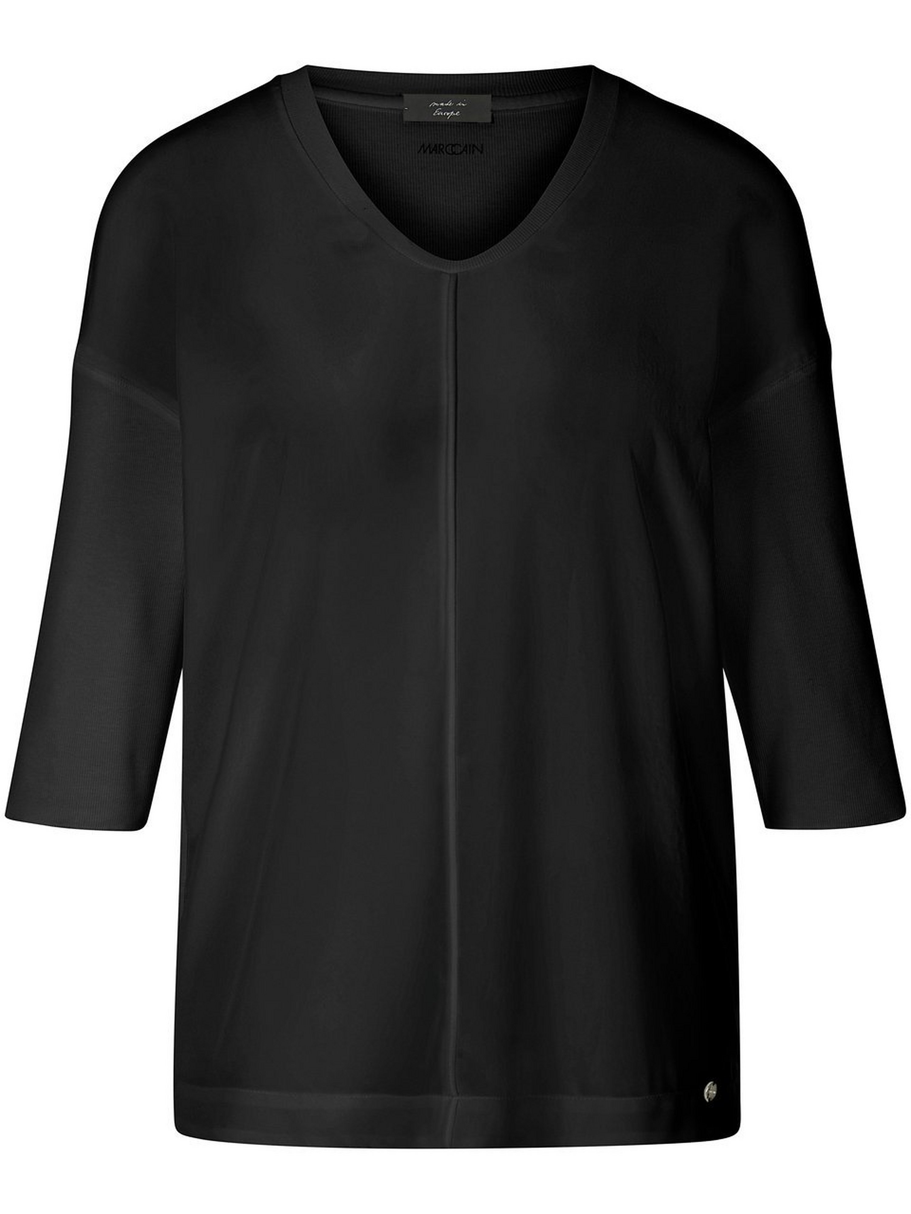 Bluse mit V-Ausschnitt