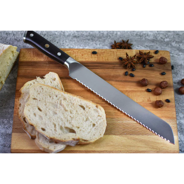 Couteau Fukito Ebene X50 modèle pain 23cm Fukito