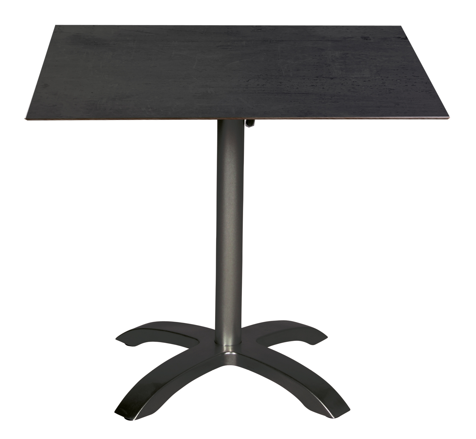 Gartentisch - anthrazit-cemento anthracite - 80x80 cm