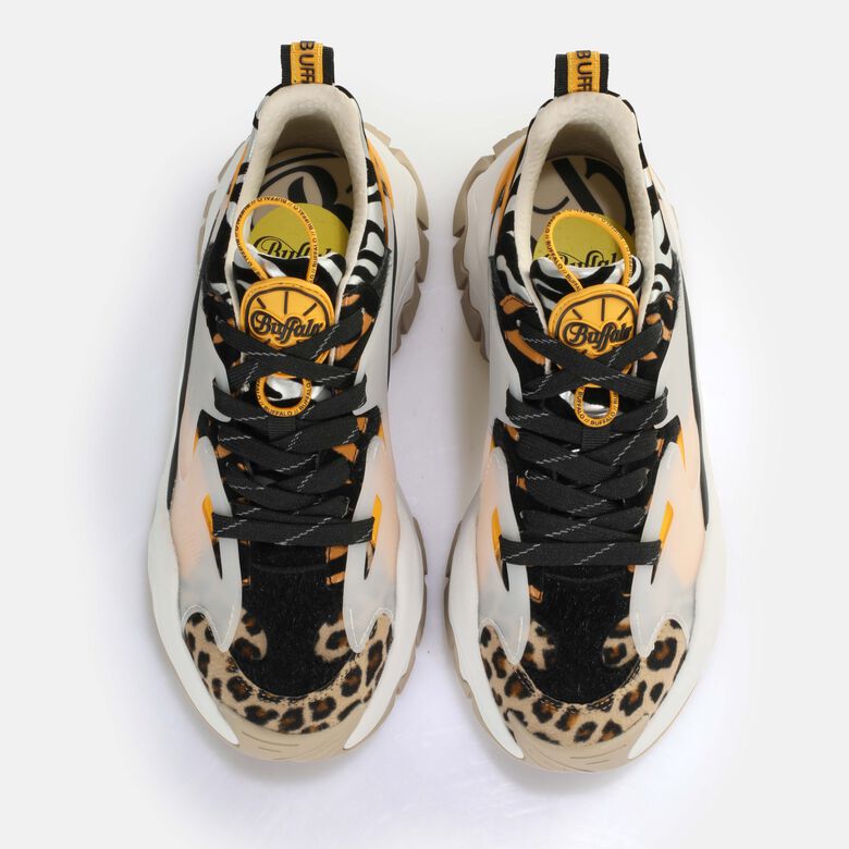 Trail One Baskets basses vegan, mélange animal