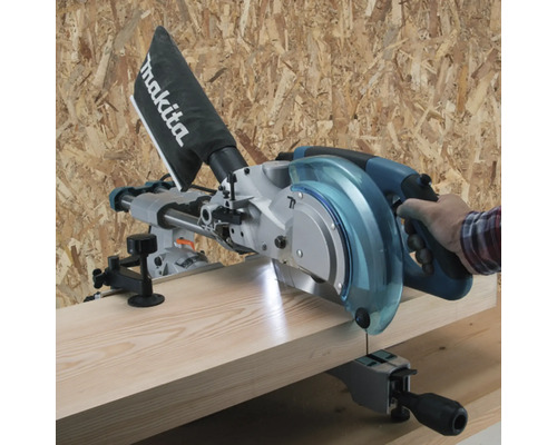 Makita LS0815FLN 216 mm verstekzaag inclusief zaagblad 216x30 mm