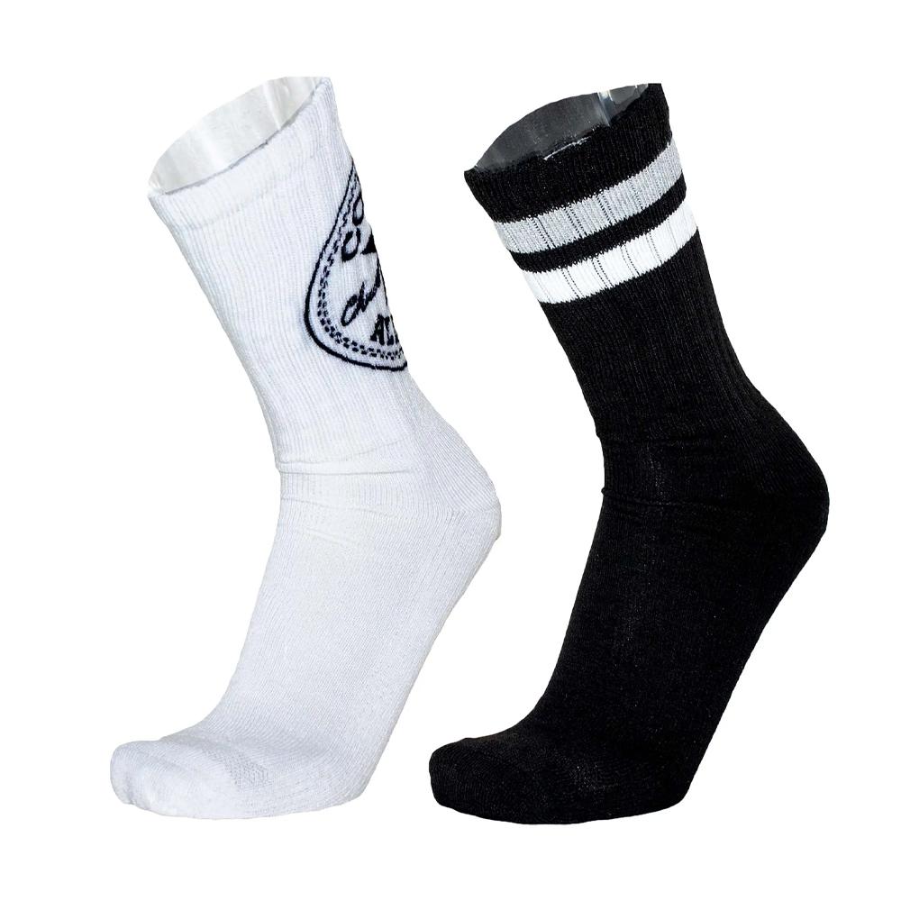 Converse Chaussettes Noires/Blanches Homme Converse E1236H