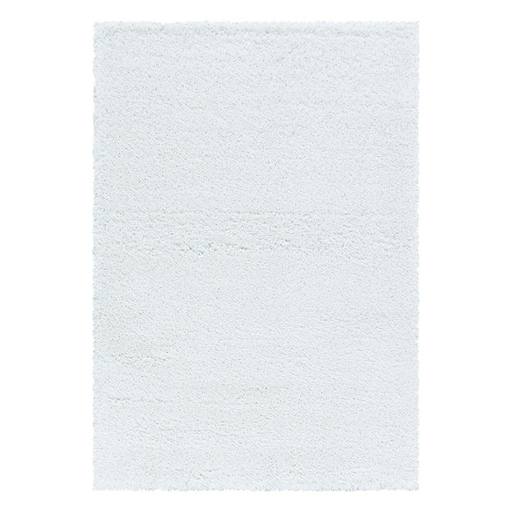 Hoogpolig vloerkleed - Fuzzy Wit | Stijlvol