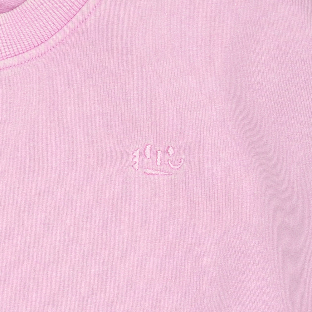 Køb COPENHAGEN COLORS Syringa Classic Sweatshirt W. Logo Embroidery