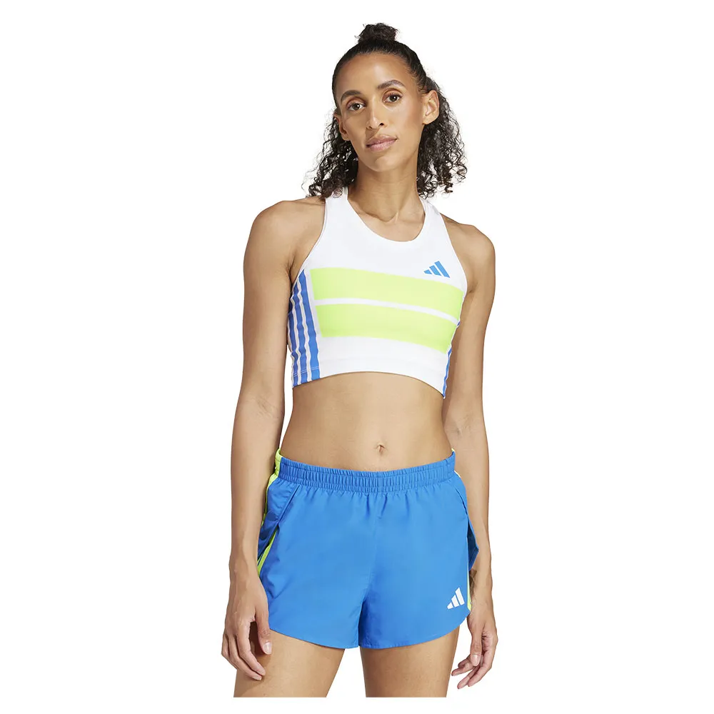 adidas Camiseta Esportiva Adizero Retro Crop