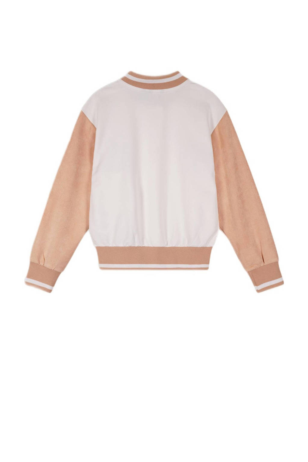 NONO baseballvest Darcy offwhite/zand
