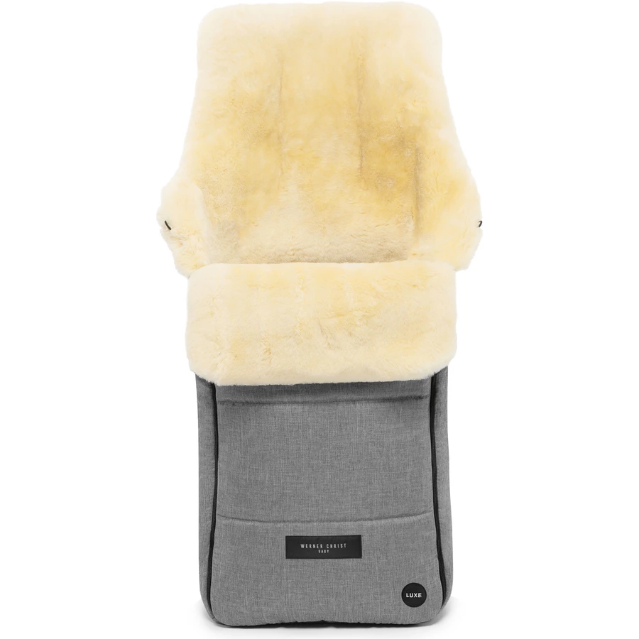 Werner Christ Baby Fußsack AROSA LUXE grigio