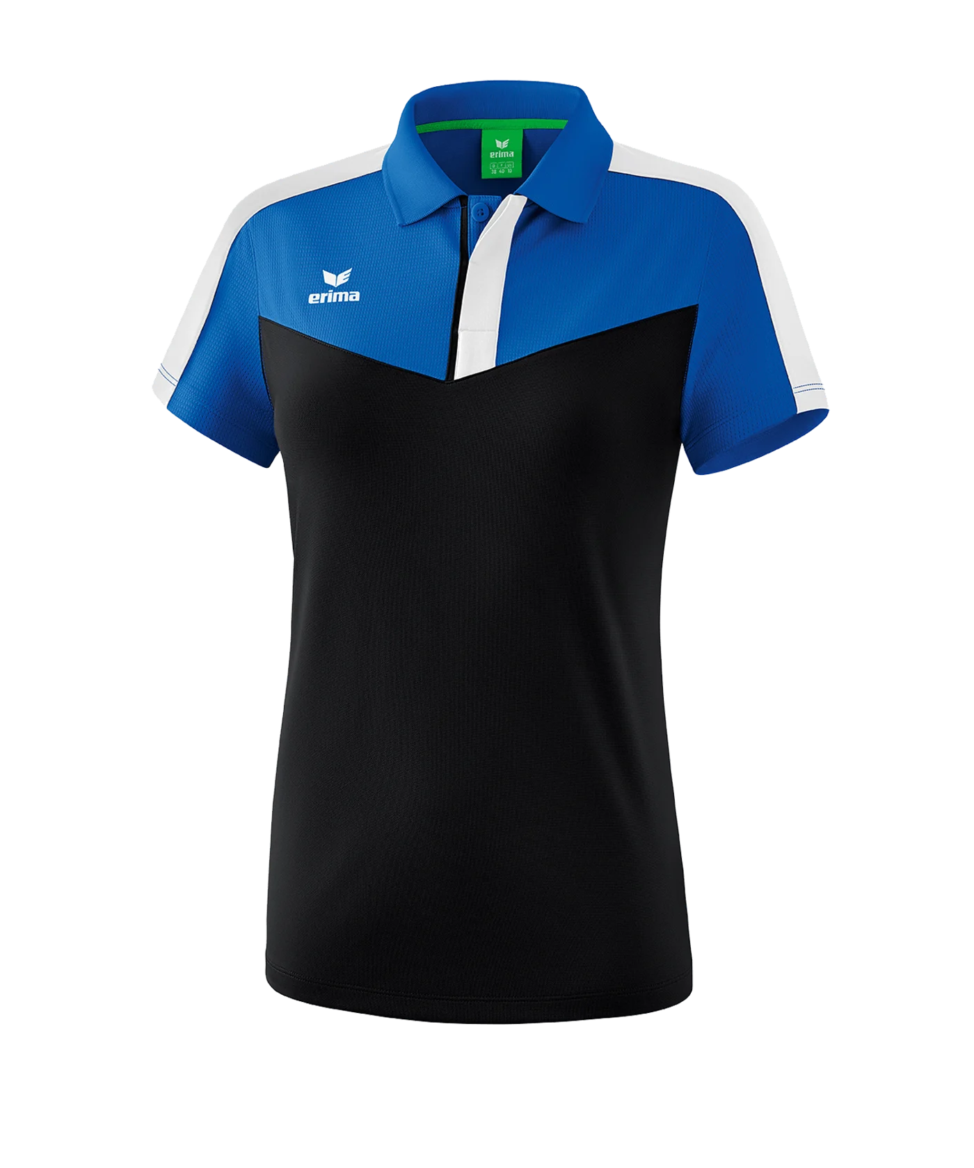 Erima Squad Poloshirt Damen Blau Schwarz