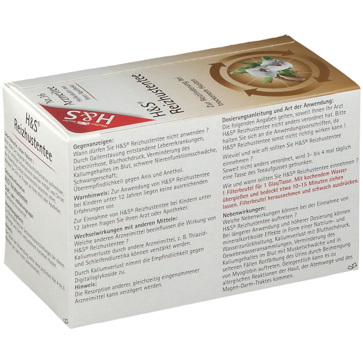 H&S Reizhustentee Nr. 36
