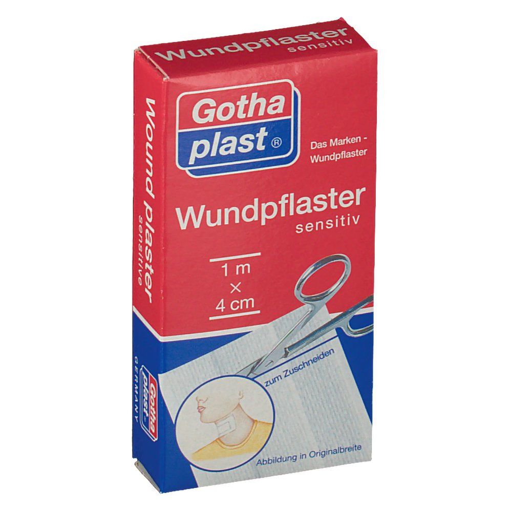 Gothaplast® Wundpflaster sensitiv 1 m x 4 cm