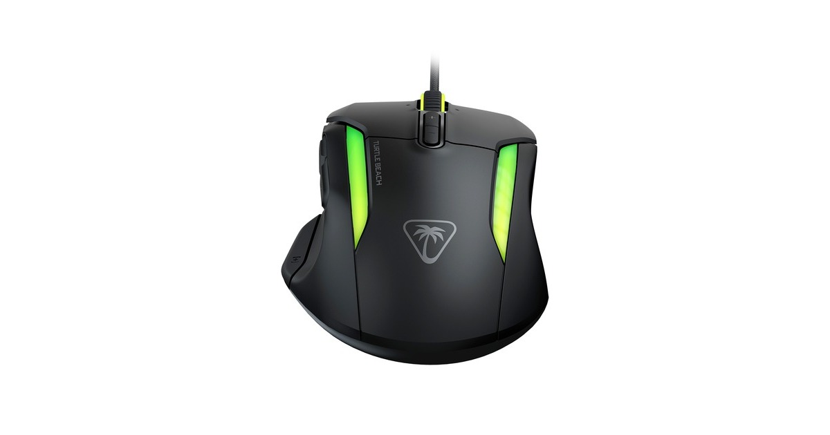 Turtle BeachKone II gaming muis  (Zwart, 50 - 26.000 Dpi, RGB)