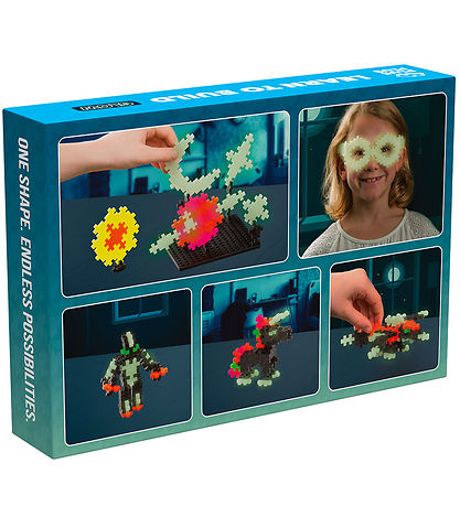 Plus-Plus Bauen lernen - 500 st. - Glow