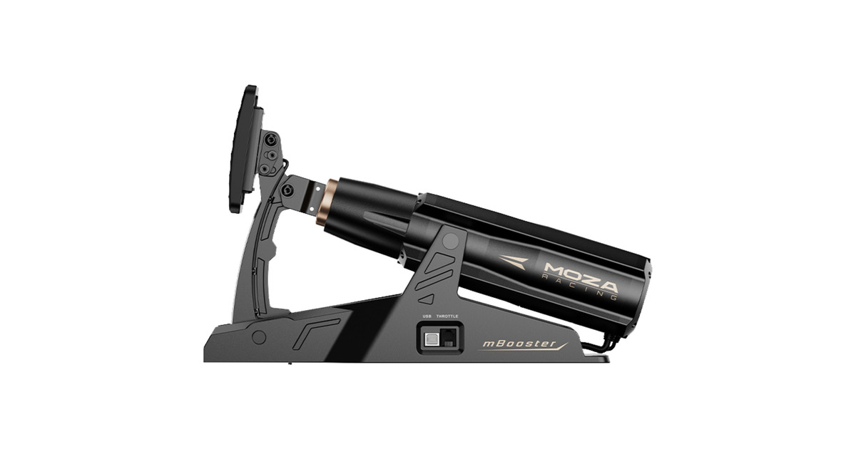 MOZAmBooster Active Pedal pedalen  (Zwart)