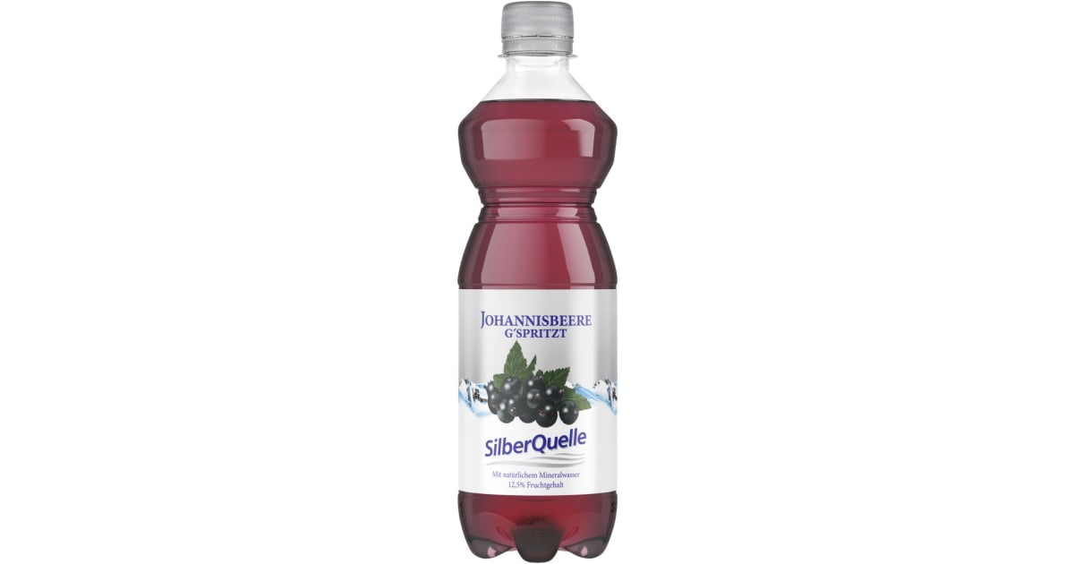 SilberQuelle Johannisbeere gespritzt 0,5 Liter (Einweg)