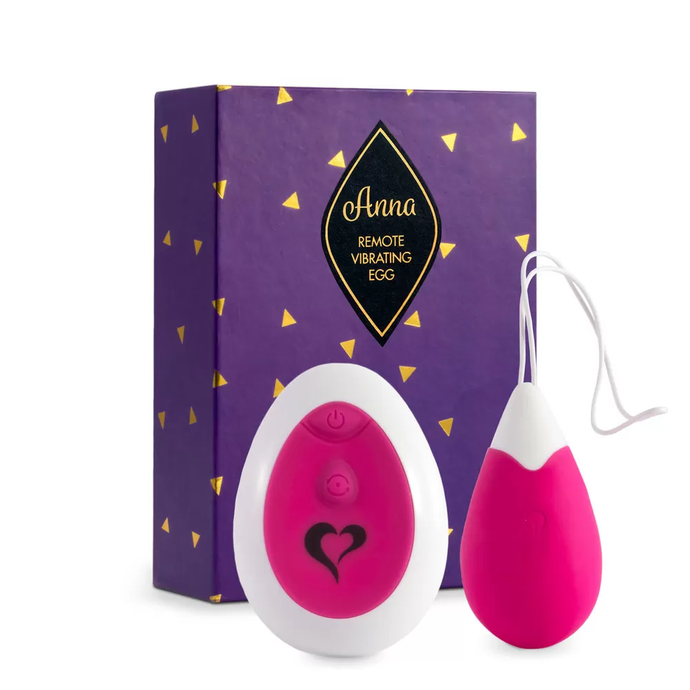 FeelzToys Anna fjernbetjent vibratoræg - pink