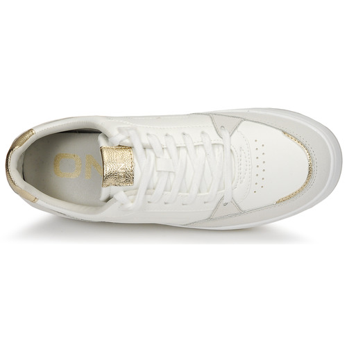 Only - ONLSAPHIRE-1 PU SNEAKER - Blanc