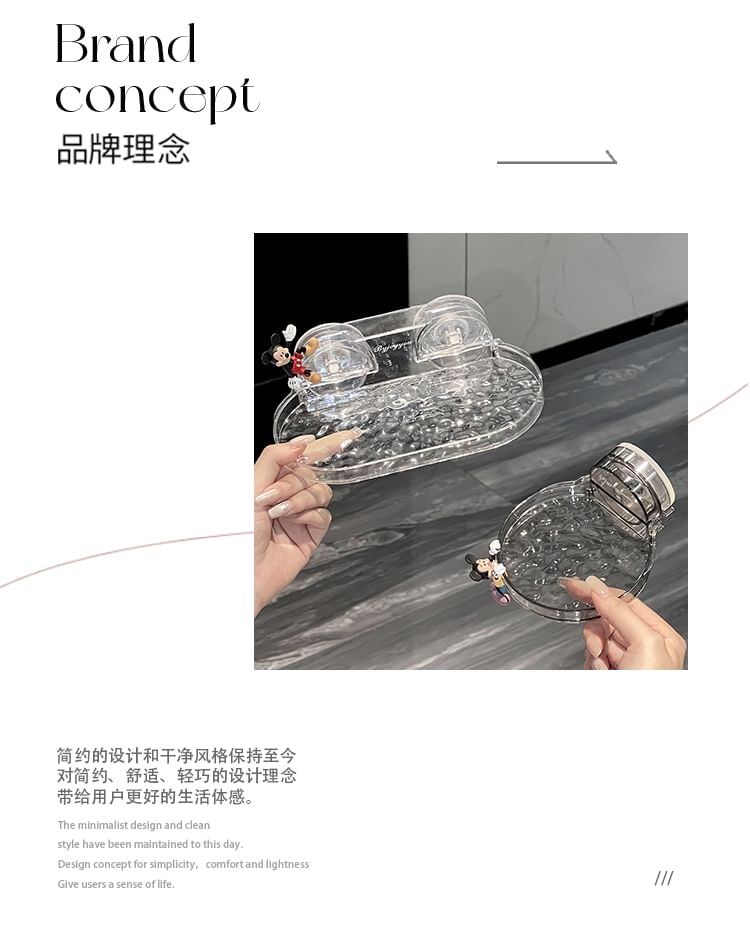 Lazy Corner - Konijn / Kraal / Plastic Zuignap Organizer