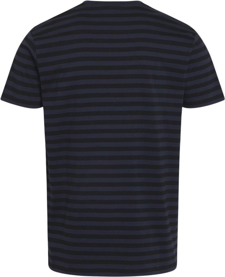 Mads Nørgaard - Copenhagen Organic Midi Thor Tee Sort/blå
